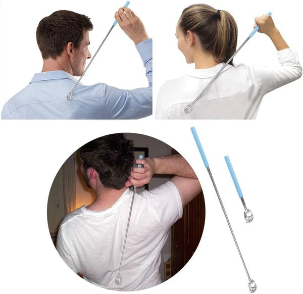 Wovte Back Scratcher with Telescopic Handle - Stress Relief & Pain Alleviation