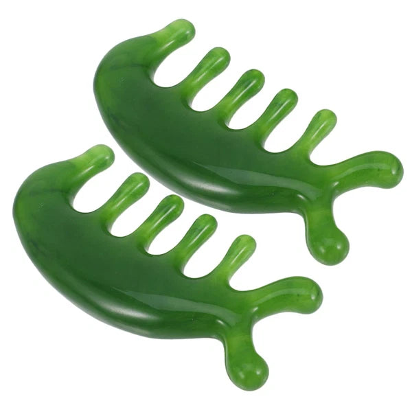 2 Pcs Scalp Massage Comb Multi Functional Head Scratcher Massager