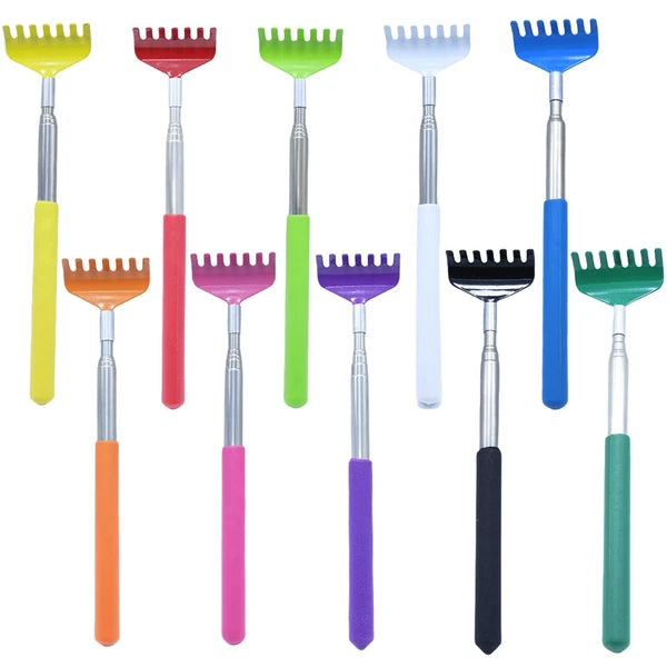 Telescoping Back Scratcher for Women Men, 10 Pcs Back Scratcher for Kids Exte...