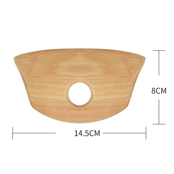 Gua Sha Tool Wooden Scraping Board Massage Slimming Guasha Scraper Therapy Set