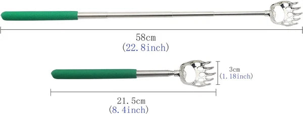 4 Pack Bear Claw Manual Back Massager Portable Stainless Steel Scratchers