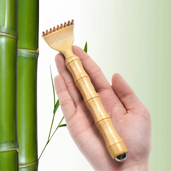 Back Scratcher Telescoping Portable Extendable Bamboo Backscratcher for Men f...
