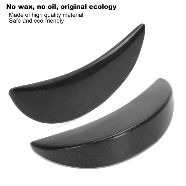 Therapeutic Basalt Gua Sha Stone for Hot Cold Back Massage - SPA Therapy