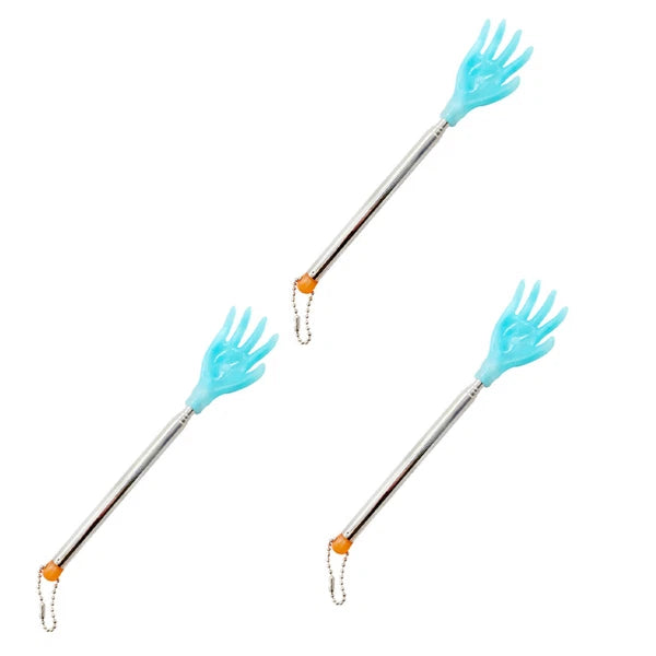 3 Pcs Back Grabber Elderly Scratcher Tool Extendable Massaging Tools