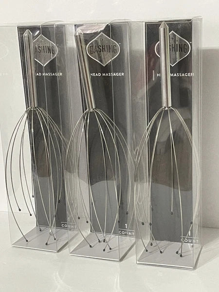 3x Dashing Head Massager Scratcher Tingler Hair Scalp Deep Relaxation Gift NEW
