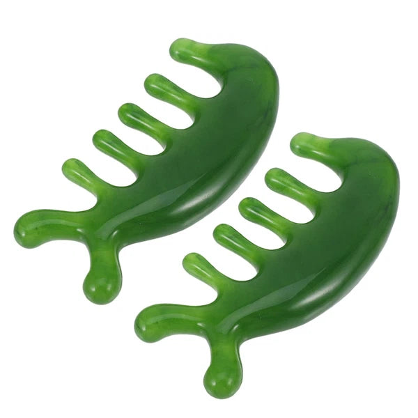 2 Pcs Scalp Massage Comb Multi Functional Head Scratcher Massager