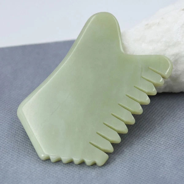 Massage Comb Scalp Scratcher Man Stone Hair Manual Massagers