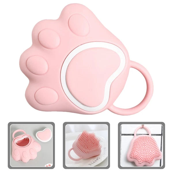 3 Count Silicone Shampoo Brush Child Baby Scalp Scratcher Massager Comb