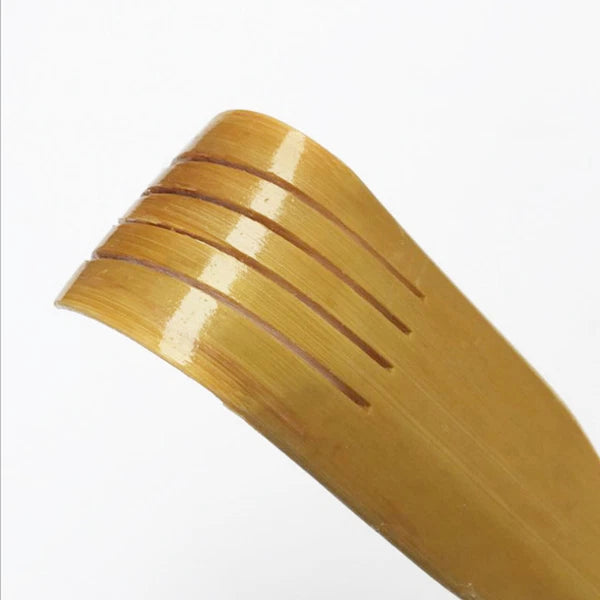 2PC Bamboo Double Ball Rolling Tickling Rake Back Scratcher Pick Itch Stick &&