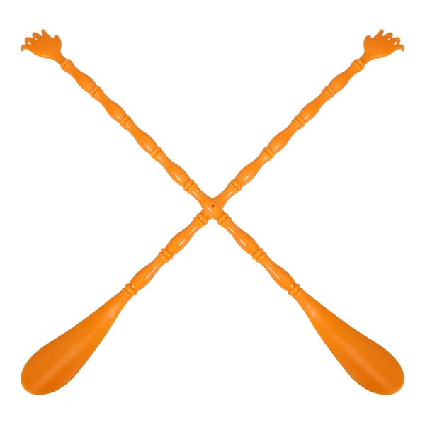 2 Pcs Itchy Claw Shoe Horn Anti Massager Back Scratcher for Women