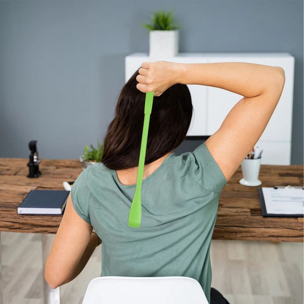 2 Pcs Itch Rake Massager Man Telescopic Back Scratcher Hand Tools