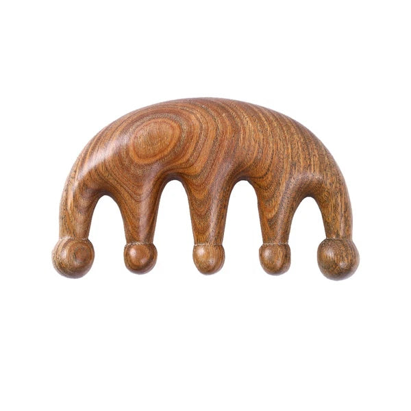Massage Comb Anti-static Scalp Scratcher Sandalwood Hair Massager