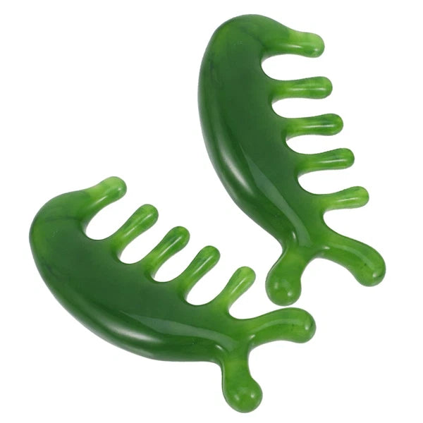 2 Pcs Scalp Massage Comb Multi Functional Head Scratcher Massager