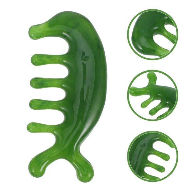 2 Pcs Scalp Massage Comb Hair Care Masssage Head Scratcher Massager