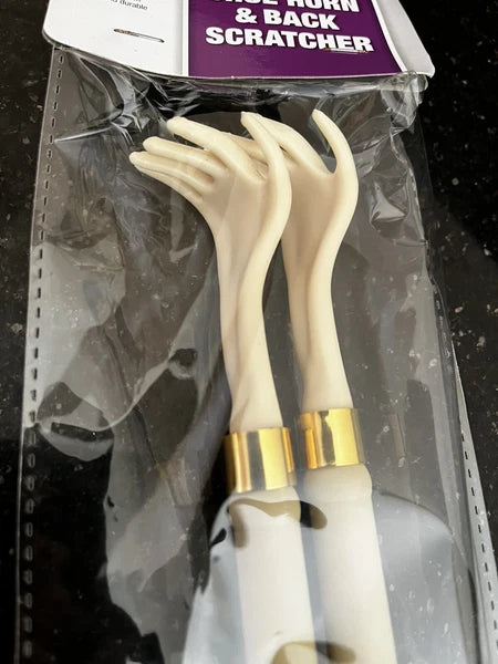 Hand Shape Back Scratcher and Shoe Horn - Long Reach - Pack Of 2
