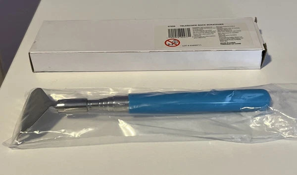 Telescopic Back Scratcher – Extends 6 5/8" to 19 1/2" Compact & Lightweight