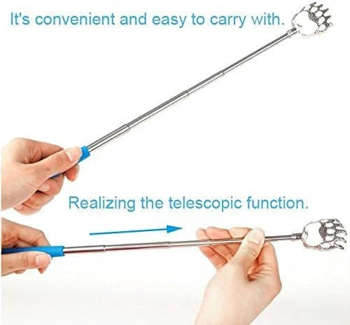 4 Pack Bear Claw Manual Back Massager Portable Stainless Steel Scratchers