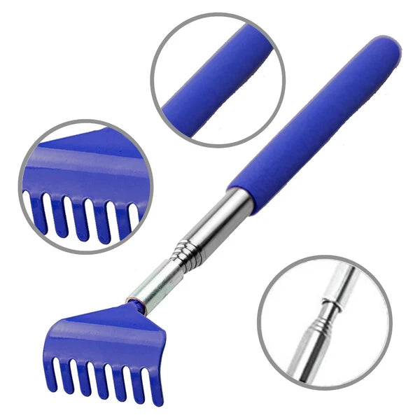 BACK SCRATCHER EXTENDABLE METAL EXTENDING MASSAGER PORTABLE TELESCOPIC