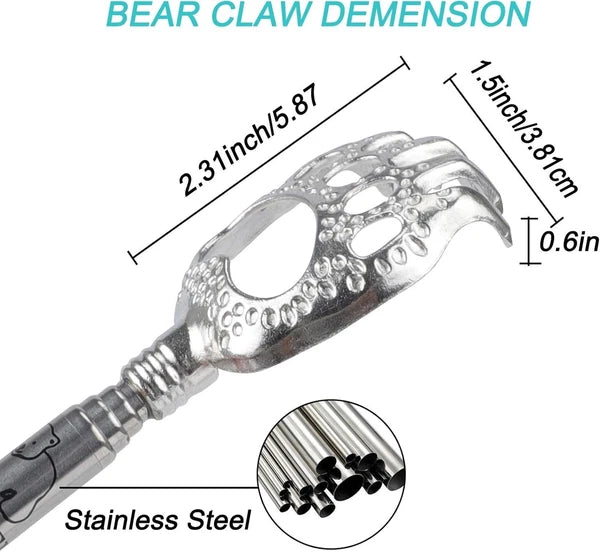 Wovte Back Scratcher with Telescopic Handle - Stress Relief & Pain Alleviation